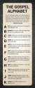 Gospel Alphabet Cards/Bookmarks - Packs of 25