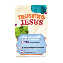 Trusting Jesus – Packs of 25 at the Billy Graham Bookstore